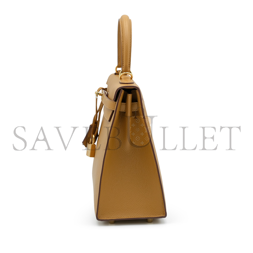 HERMÈS MASTER SESAME EPSOM KELLY 28 SELLIER GOLD HARDWARE (28*22*10cm) 